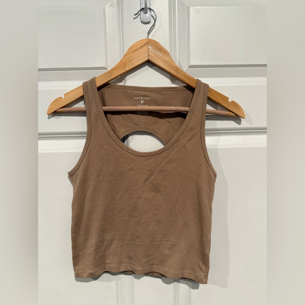 AE OPEN-BACK TANK TOP